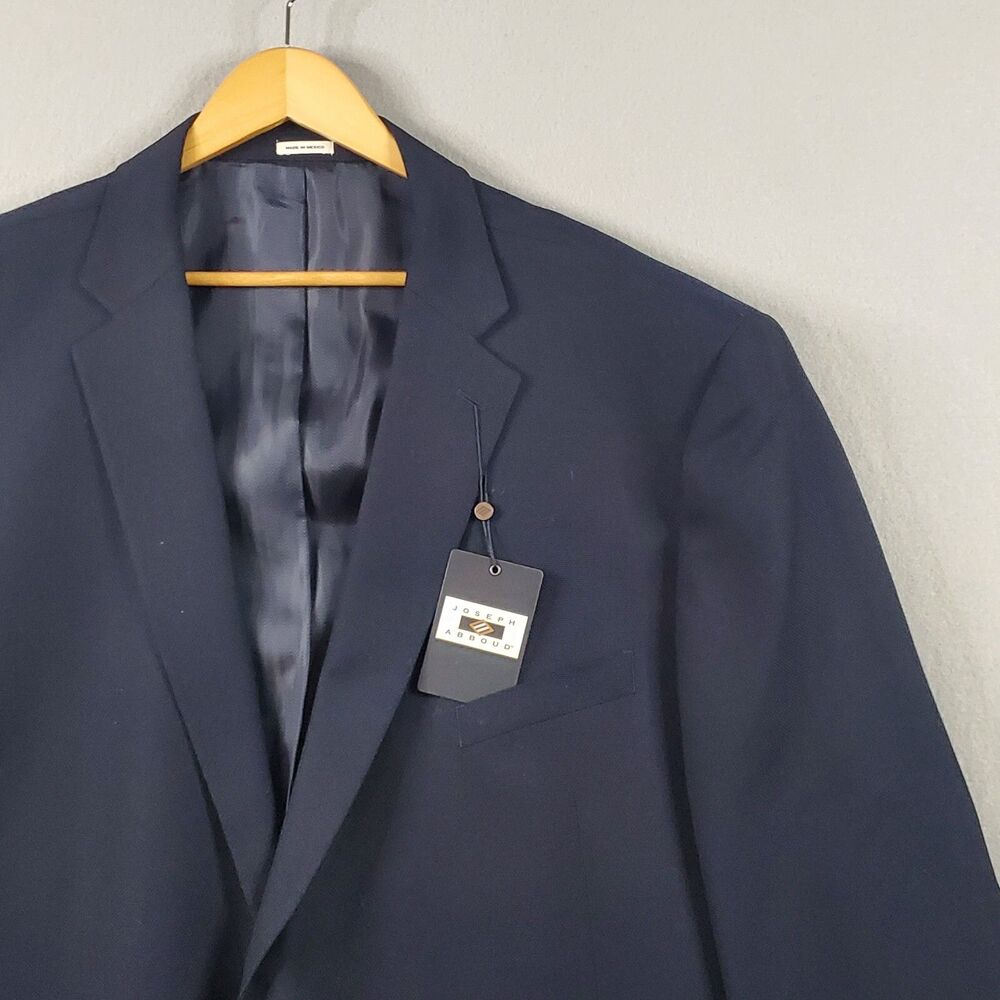 Joseph Abboud Reda Blazer Mens Wool Blue Lace 58L Big & Tall NWT $199